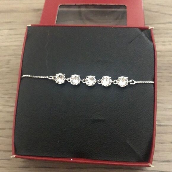 Swarovski authentic Crystals White Rhodium plated - Picture 4 of 9